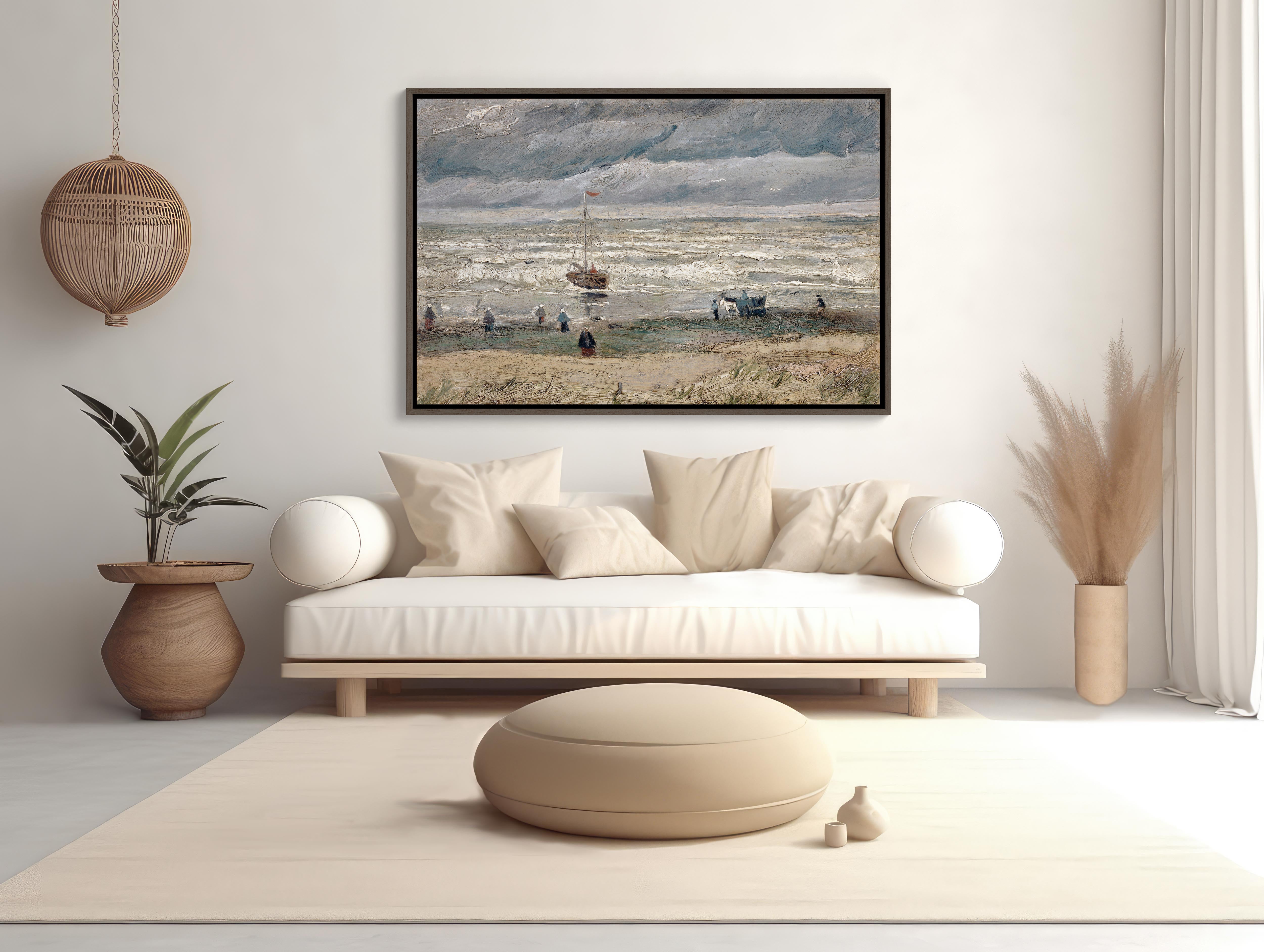 Stunning reproduction of Van Gogh's famous beach painting