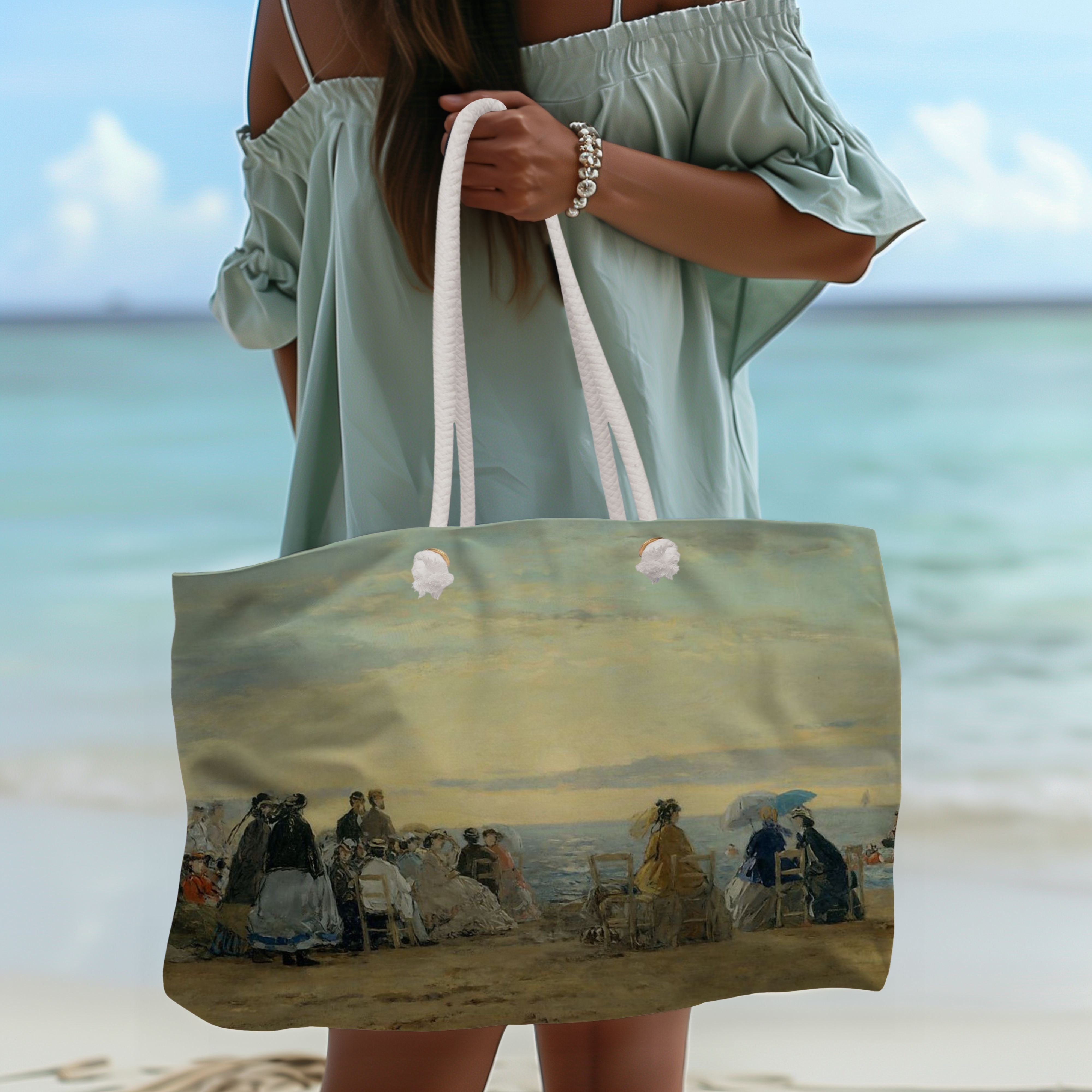 Sunset Beach Tote by Eugene Boudin, a spacious and stylish accessory