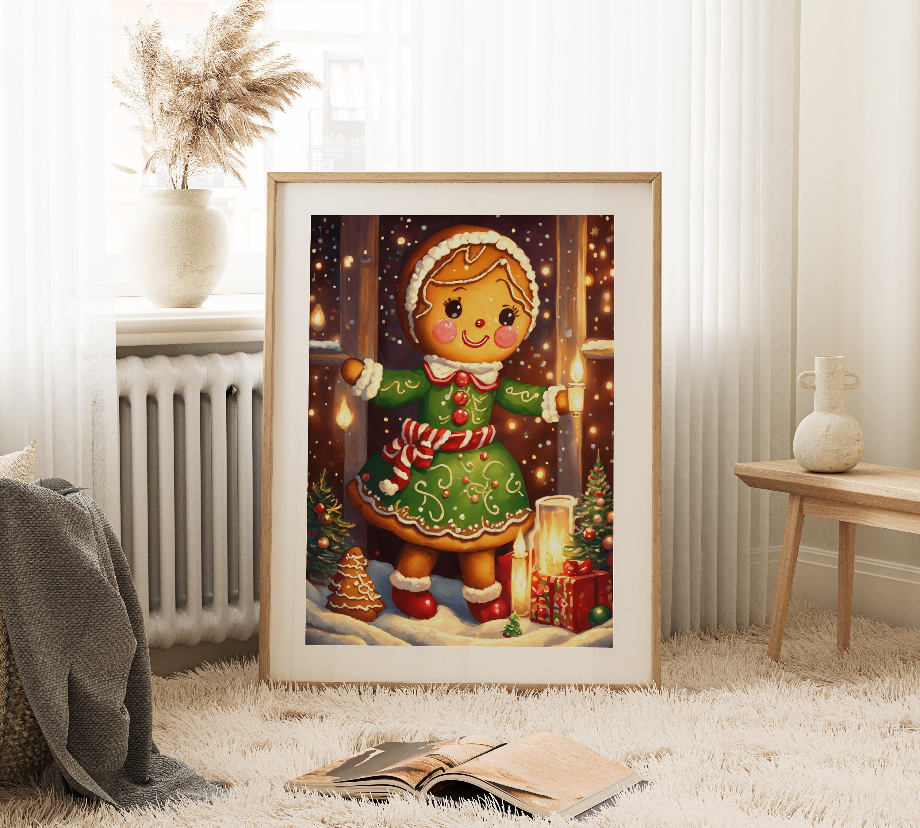 gingerbread girl print, gingerbread man,
gingerbread decor, christmas prints, downloadable art, holiday art,
holiday art prints, christmas wall decor,
digital download, farmhouse decor,
christmas decor,gingerbread girl,
gingerbread art, cottagecore