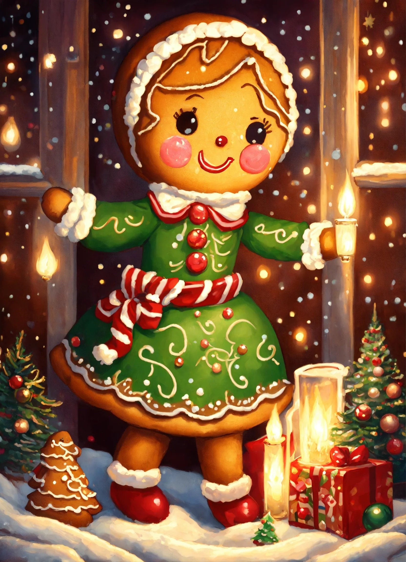 gingerbread girl print, gingerbread man,
gingerbread decor, christmas prints, downloadable art, holiday art,
holiday art prints, christmas wall decor,
digital download, farmhouse decor,
christmas decor,gingerbread girl,
gingerbread art, cottagecore