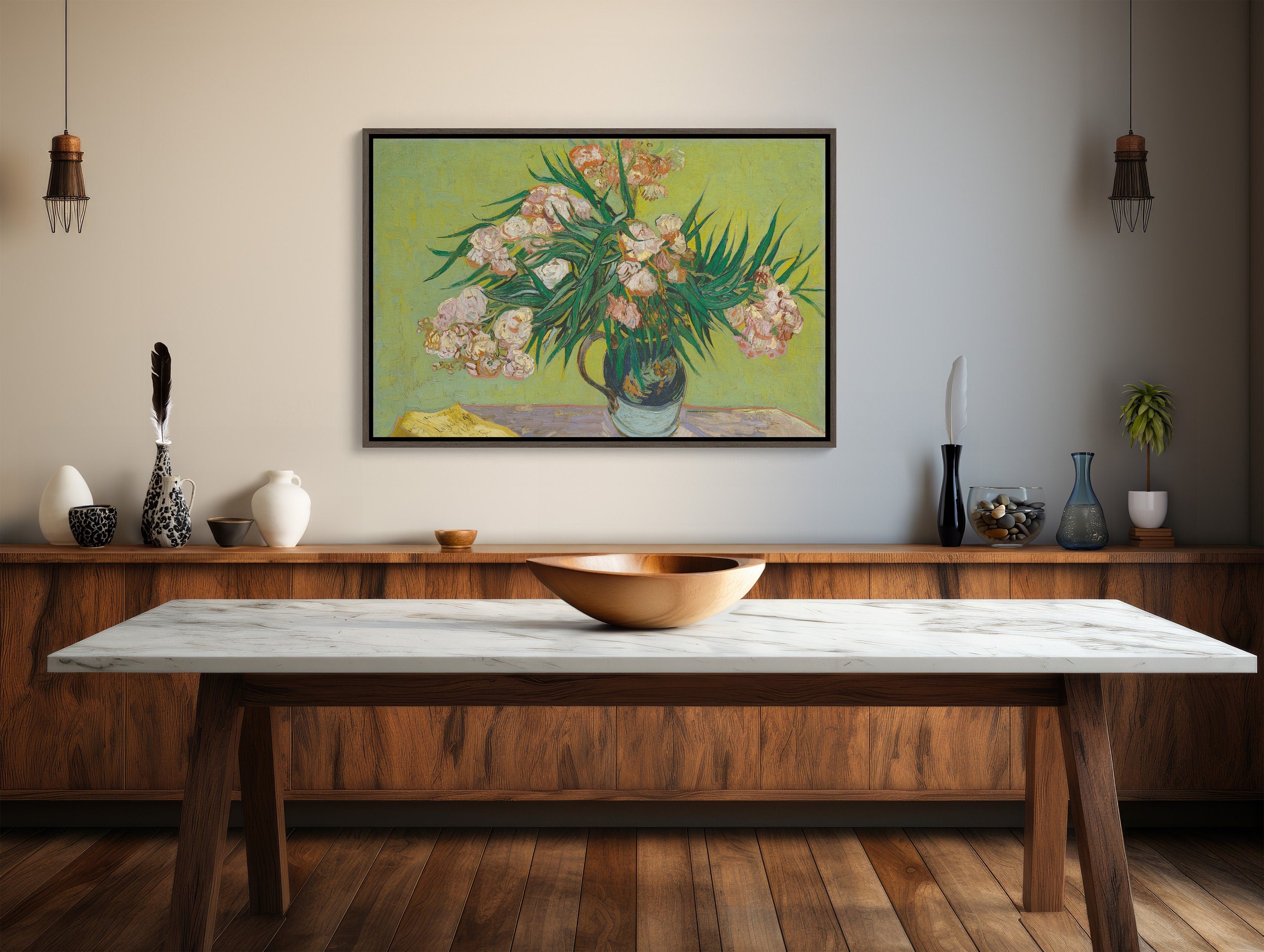 Transform your space with this stunning XL framed canvas wall art