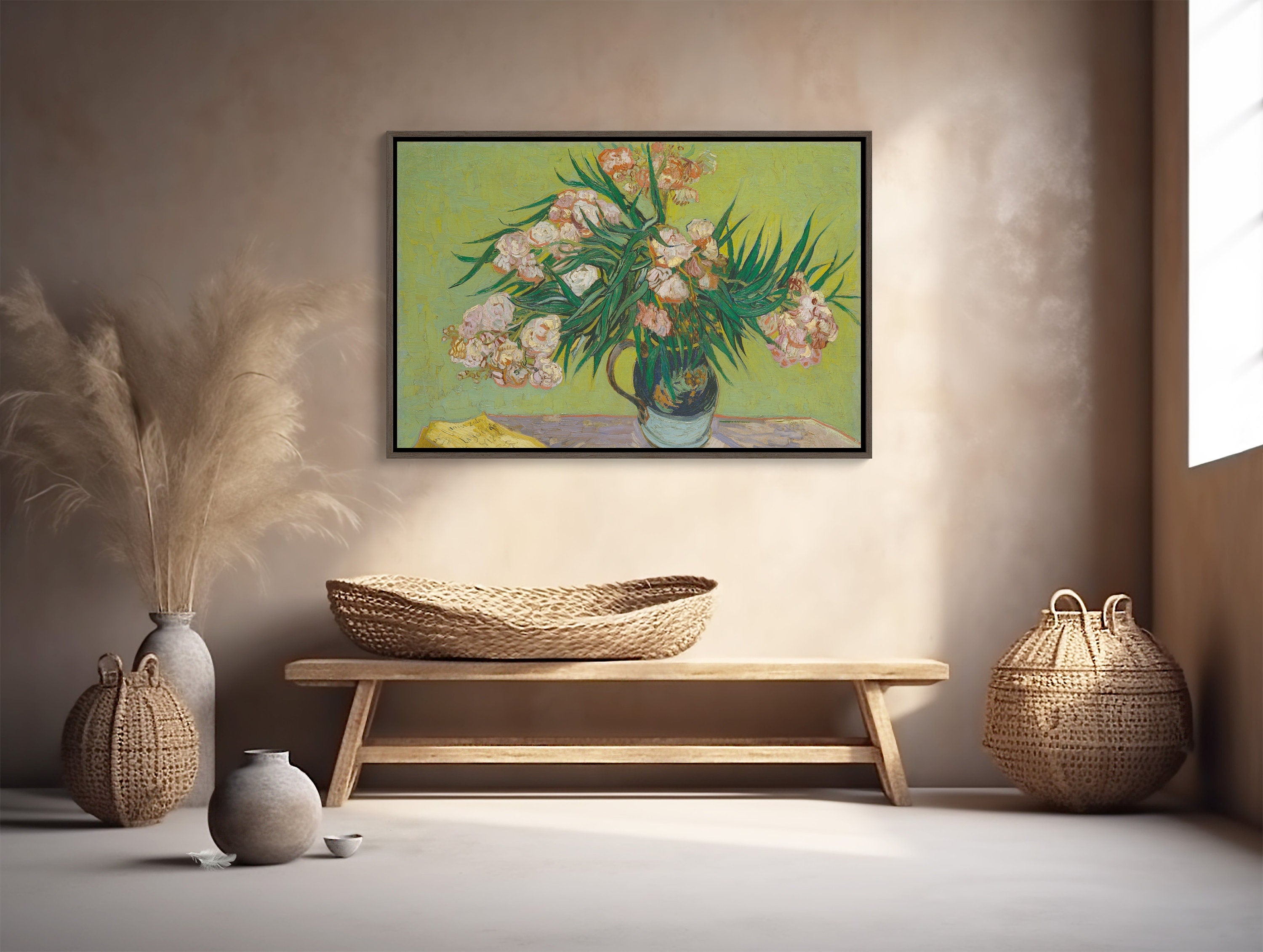  Turn your bare walls into a focal point with this XL framed canvas