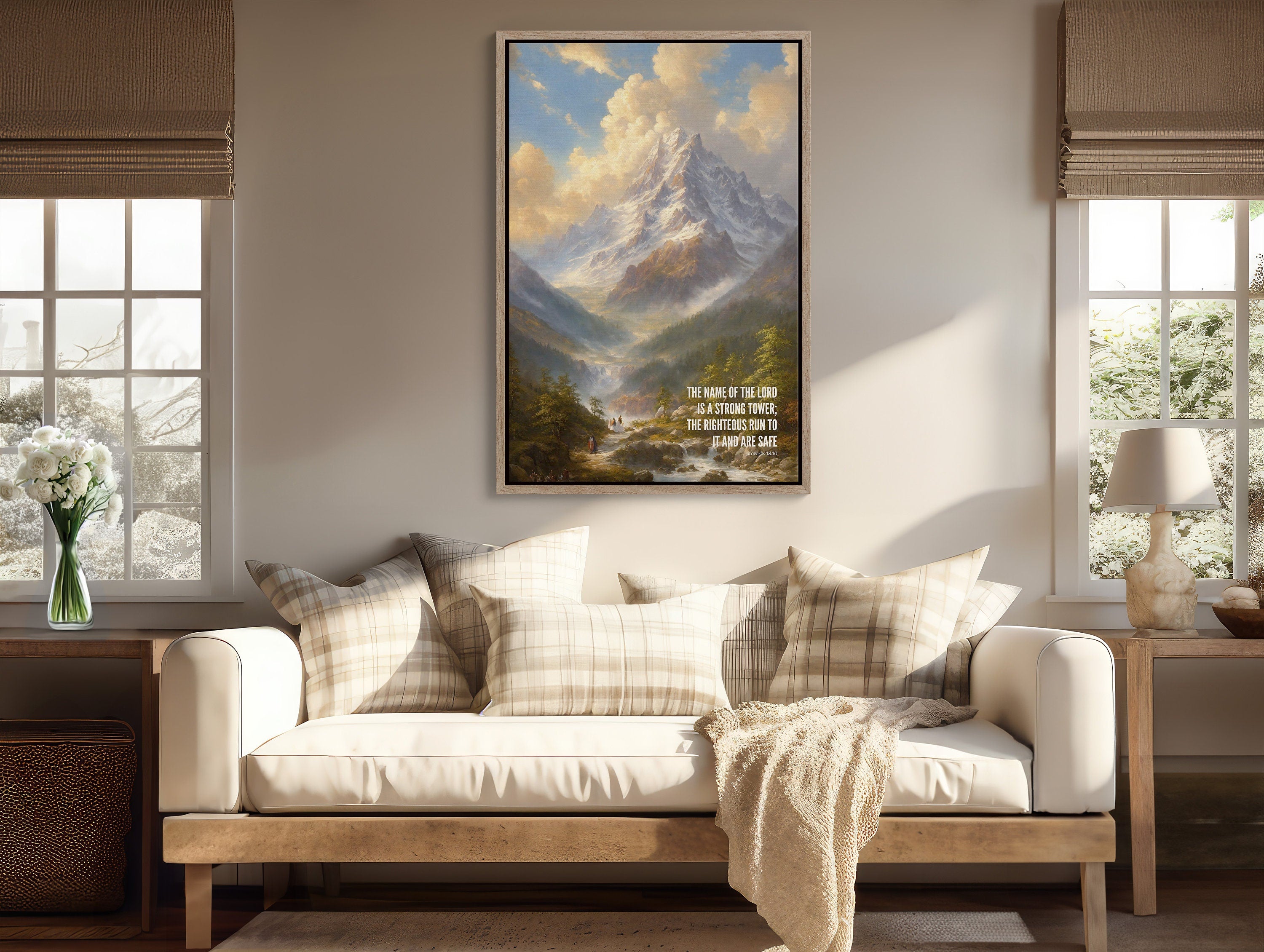 Inspiring Christian wall art for your living space