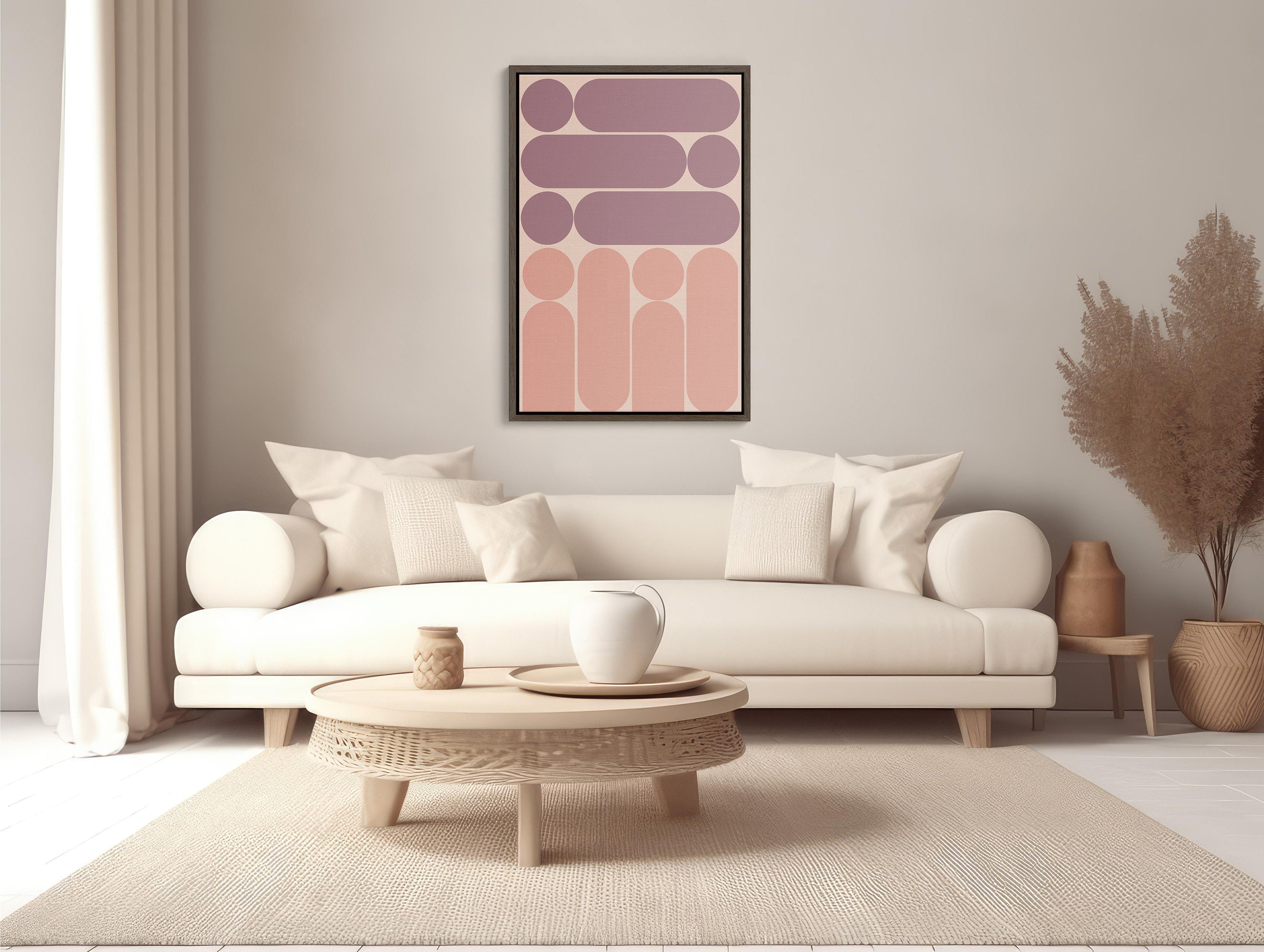 Boho Wall Art - Pink Fine Art Giclee Print - Elegant and Chic Decor for Every Home - Beautify Your Space with this Pink Wall Art