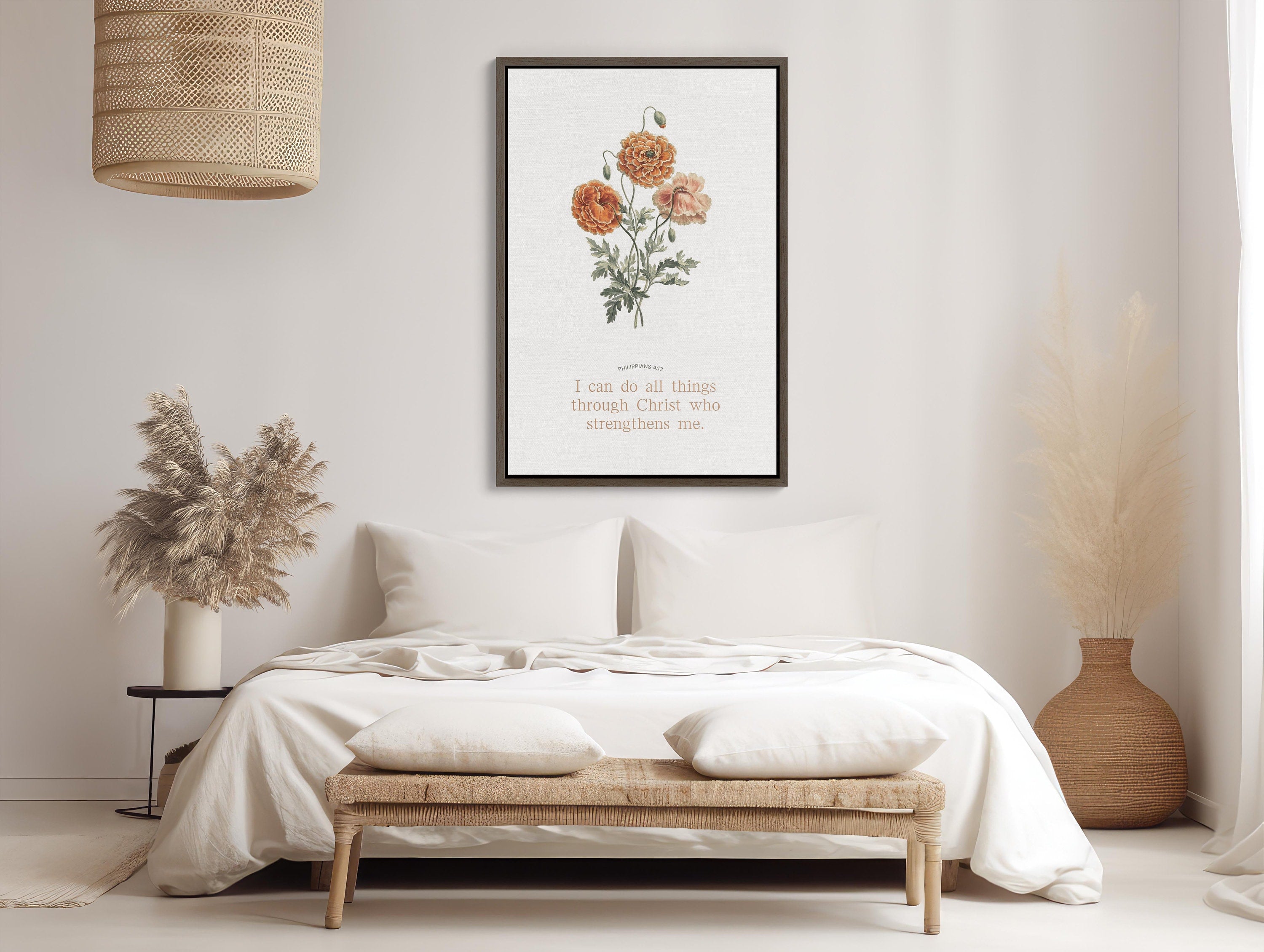 Elegant Framed Wall Art for Home or Church Decor