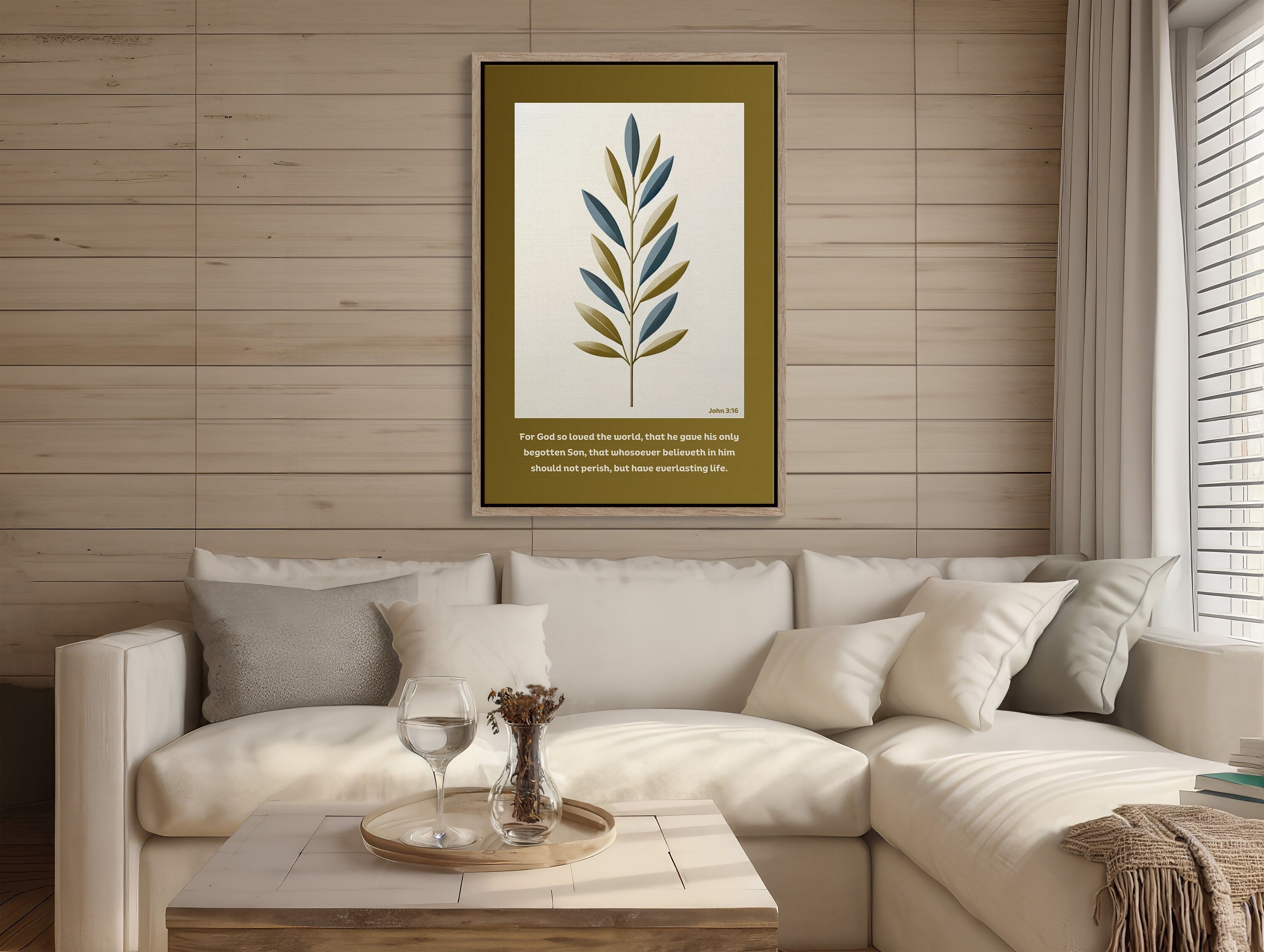  Framed wall art featuring inspiring religious quotes and designs