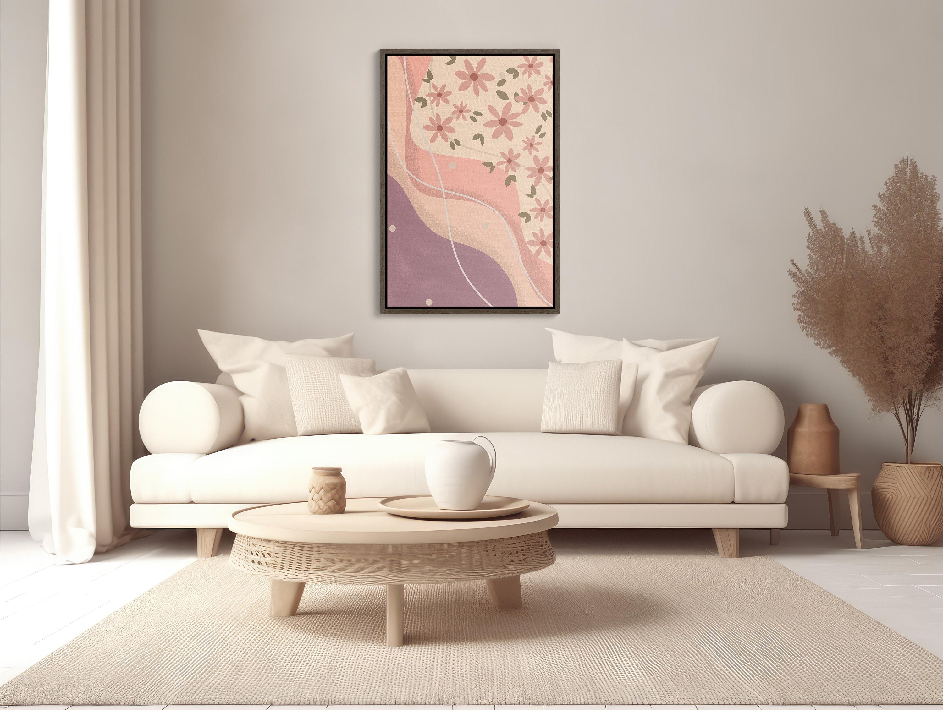 Boho Wall Art Pink Wall Art Matte Fine Art Giclee Print Transform Your Space with Stunning Pink Wall Art Perfect Decor for Any Room - A high-quality, matte fine art Giclee print of pink boho wall art, perfect for transforming any room with stunning and vibrant decor